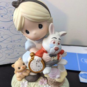 Precious Moments Alice & White Rabbit